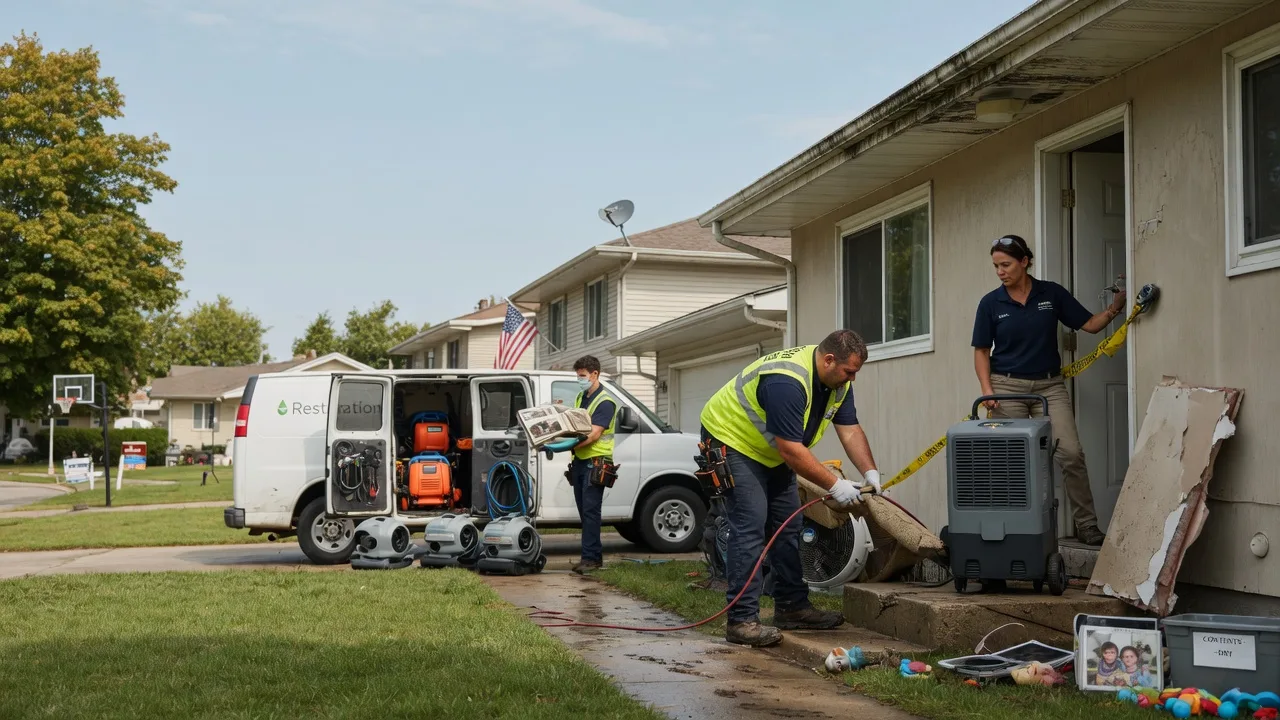 Water Damage Restoration in Lone Tree, IA near me
